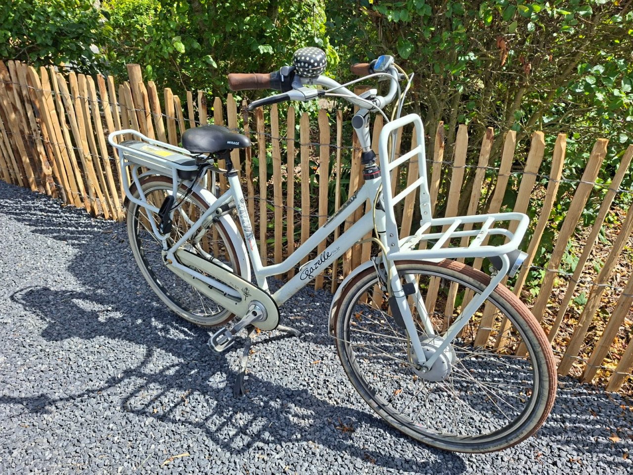 GERESERVEERD Elektrische fiets gazelle
