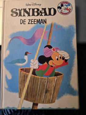 Boekje: Sinbad de zeeman Walt Disney 1978