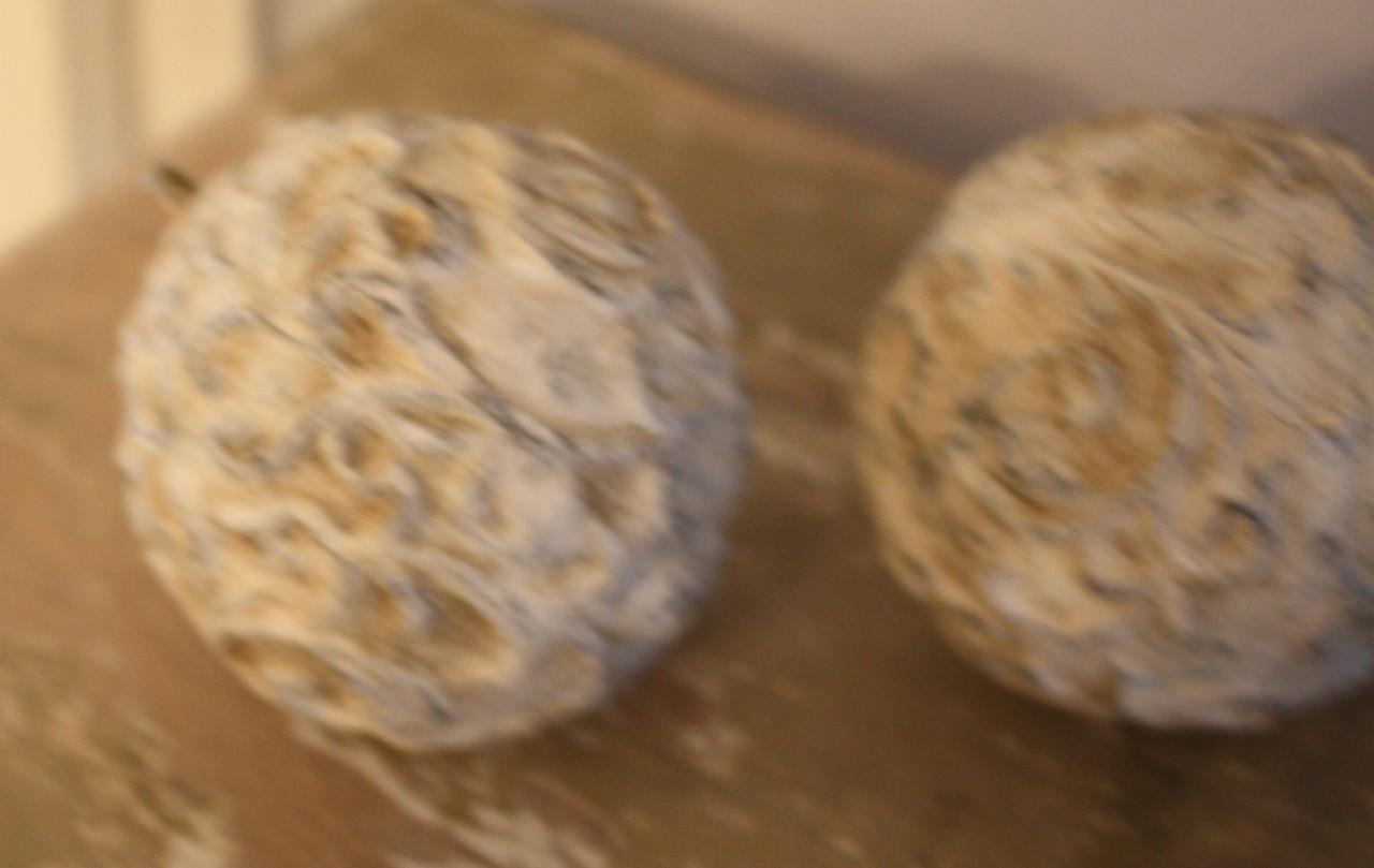 Set van 2 barok ballen