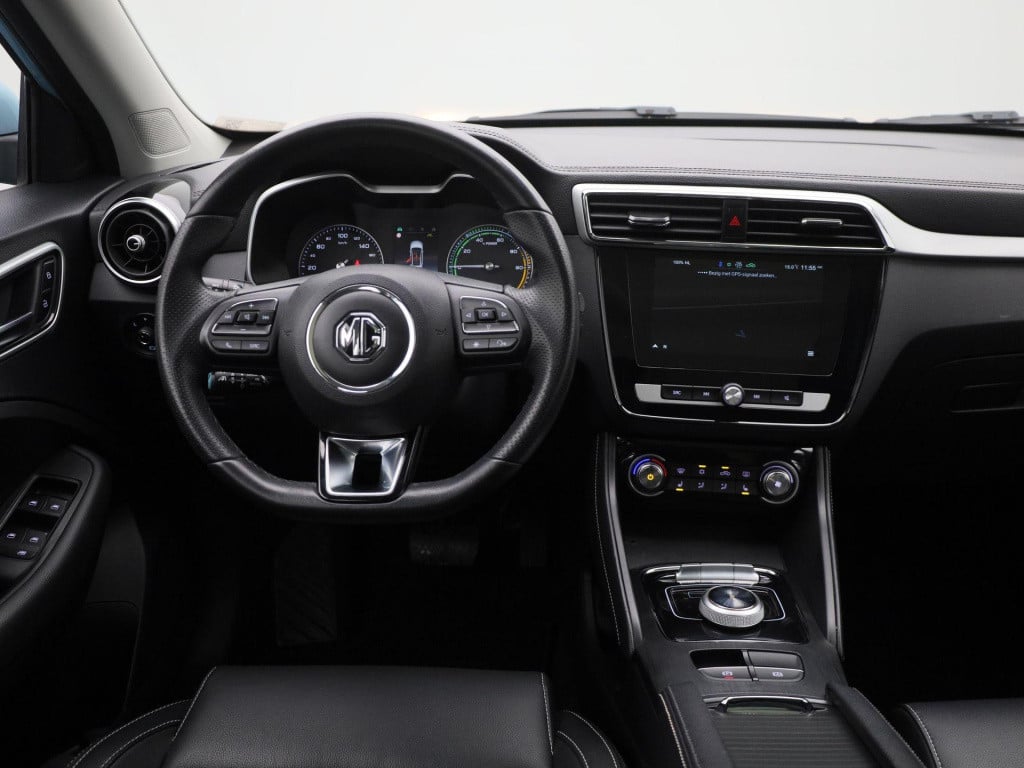 MG Zs-ev luxury 45 kwh | automaat | panoramadak | lederen bekleding | achte