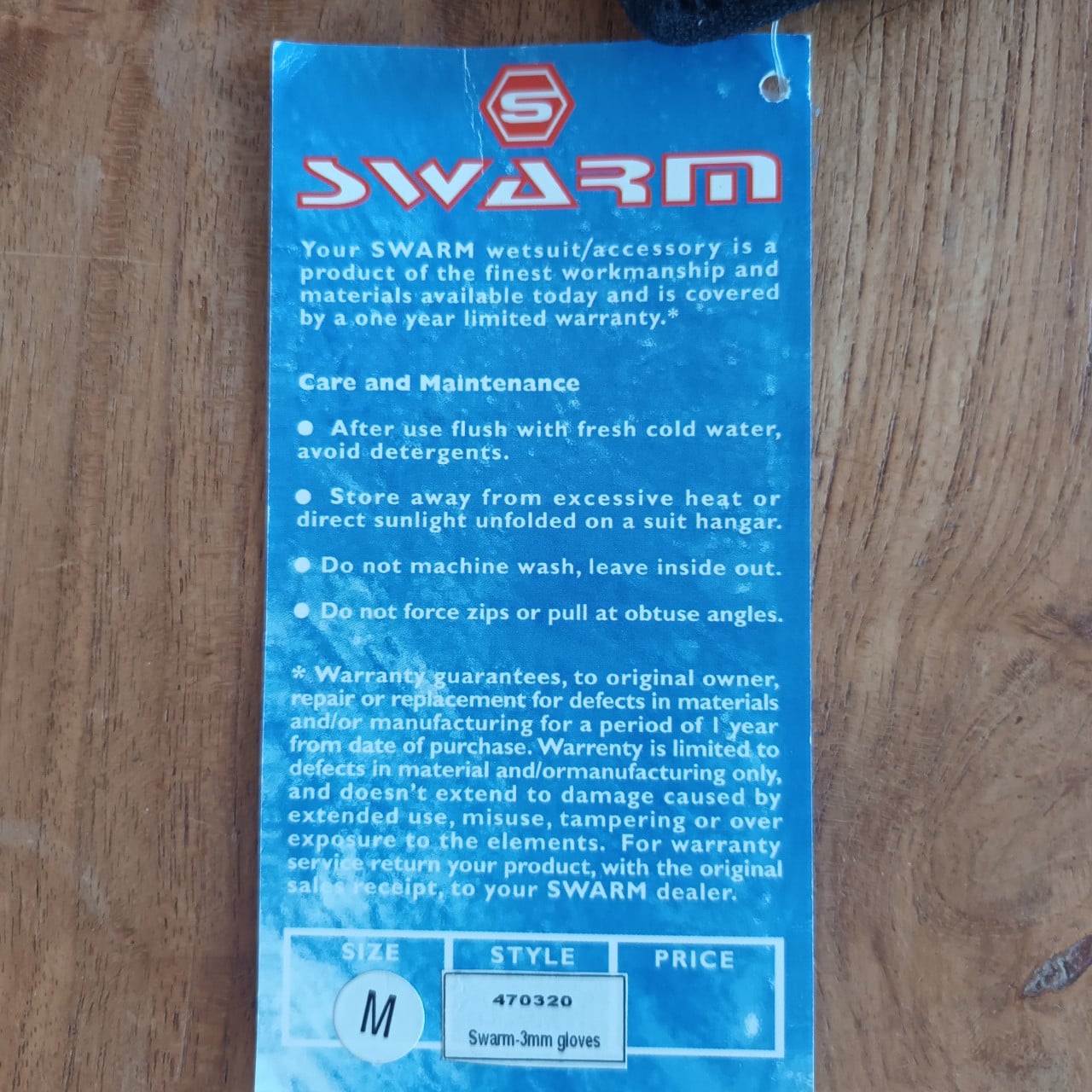 Swarm 3 mm neopreen watersport handschoenen