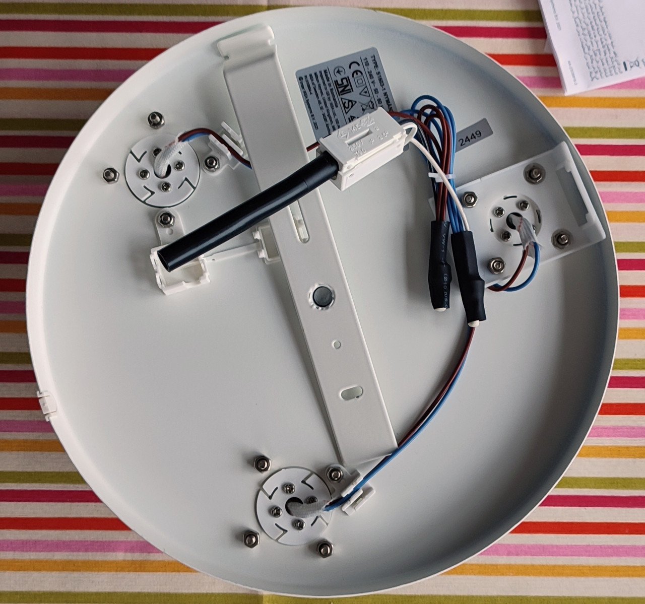 NIEUW - Ikea plafondspot NYMÅNE met 3 spots (led-lamp)