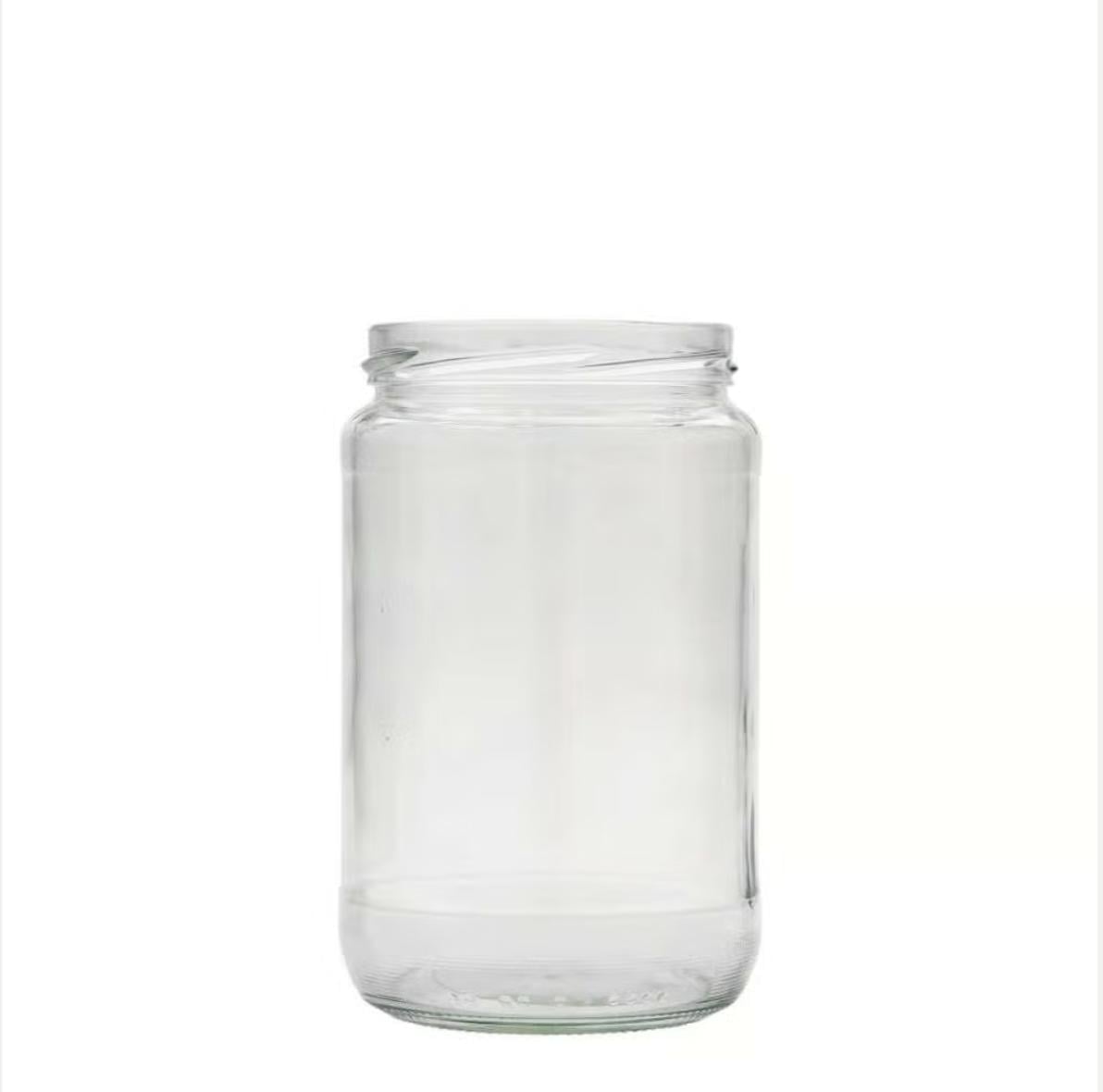 Partij glazen (jam/honing) potten (totaal 3164 stuks)