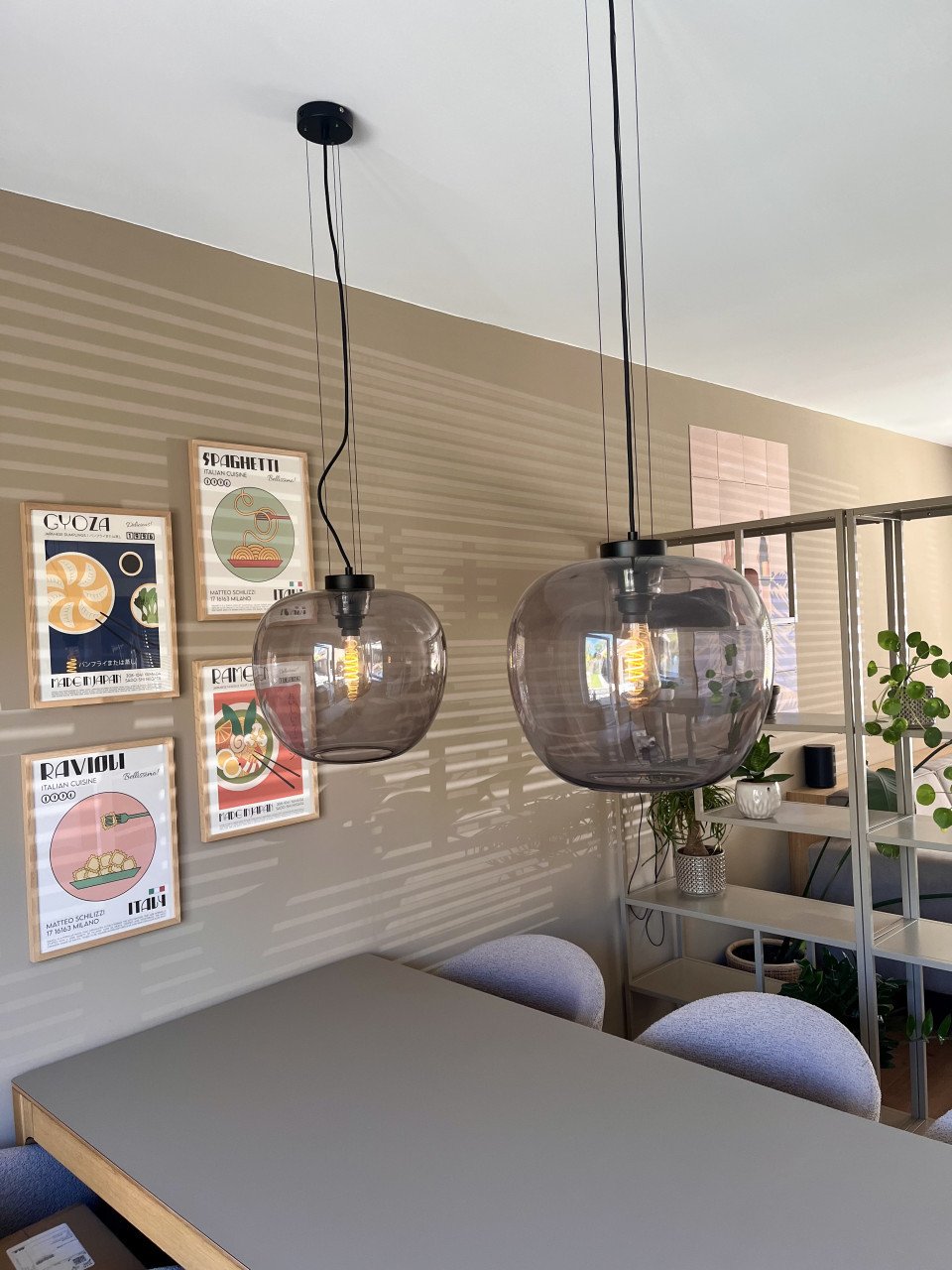 Bolia eetkamerlampen