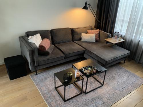 Hoekbank (rechts) | Velvet | Donker grijs