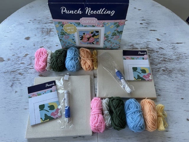 2 Punch Needle, complete DIY kit