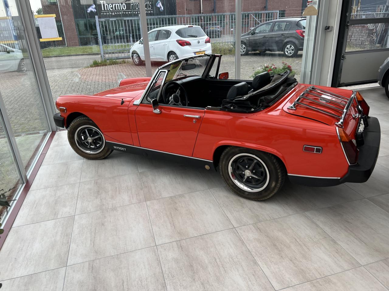 Zeer fraaie MG Midget uit 1979, 80.000 km