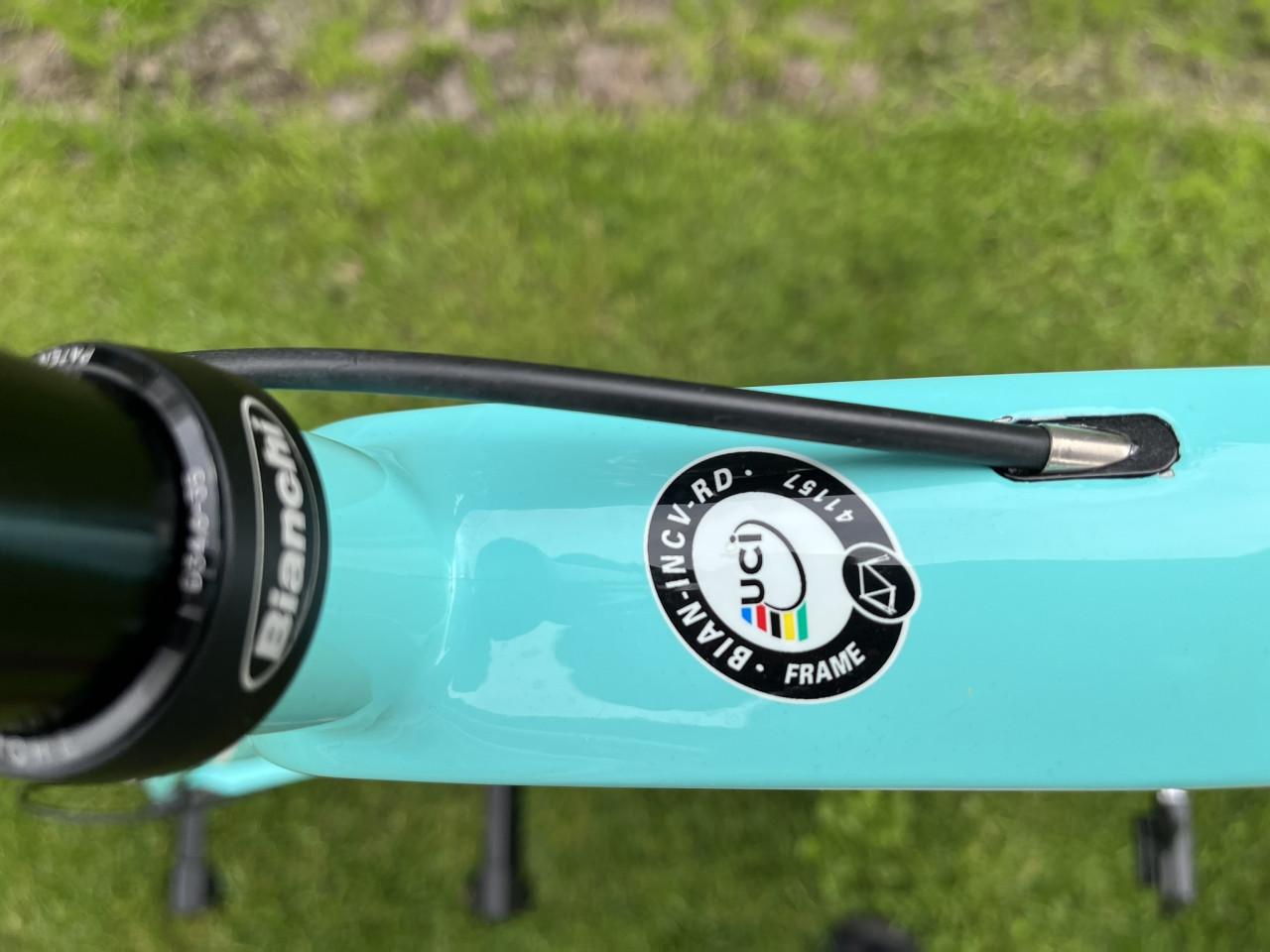 RACEFIETS BIANCHI INFINITO-CV - CARBON