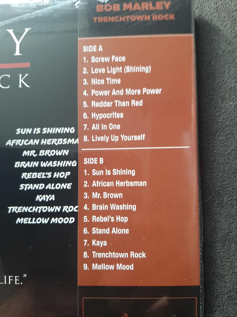 BOB MARLEY - TRENCHTOWN ROCK ( geel vinyl )