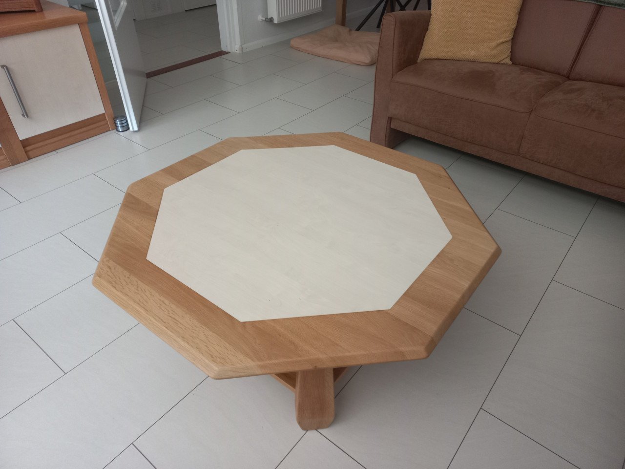 Salontafel 8 hoekig