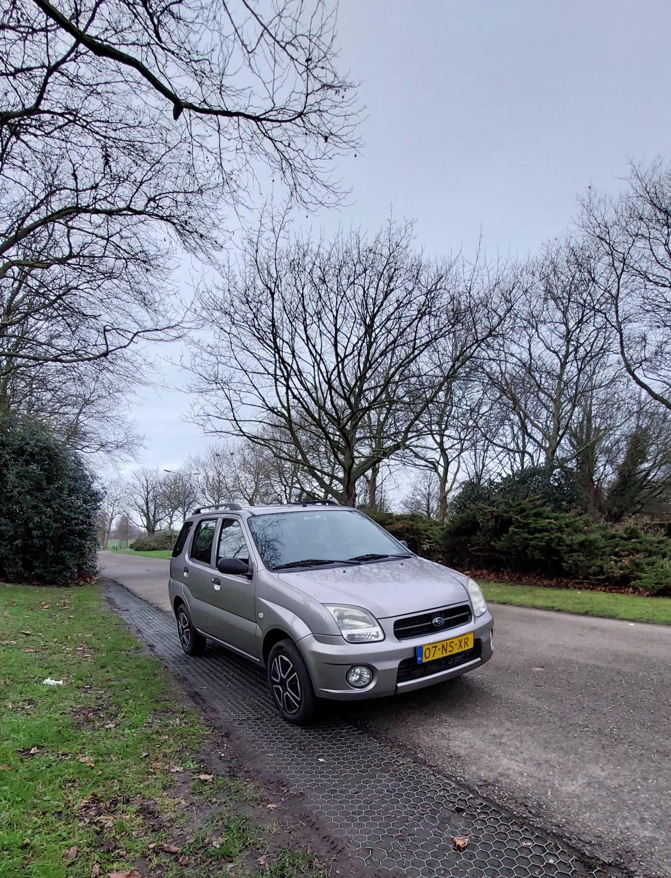 Subaru Justy 1.3i-16V, 80.9xx km!, 19-2-'27 APK, 4x4, Trekhaak, Zilvergrijs