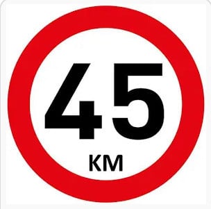 Scooter omkeuren 25 -> 45km/h