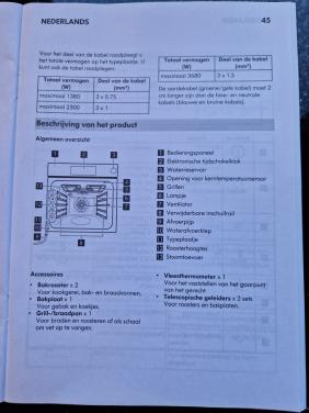 Ikea oven met stoomfunctie. Zo goed als nieuw. Goedkoop!!