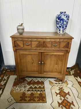 Prachtige antieke eikenhouten kast