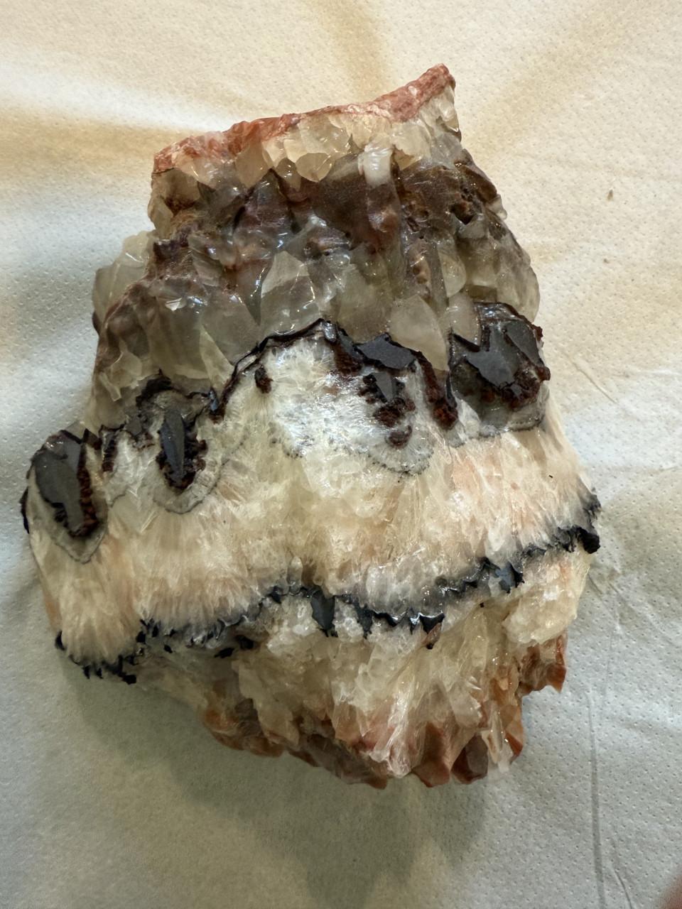Mineralen: ruwe calciet
