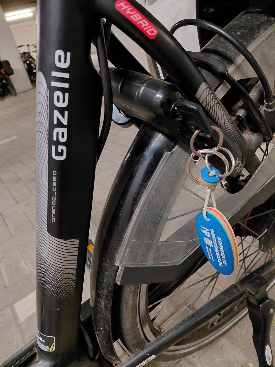 E bike Gazelle Orange