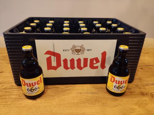 Krat Duvel 6,66% Blond Speciaalbier