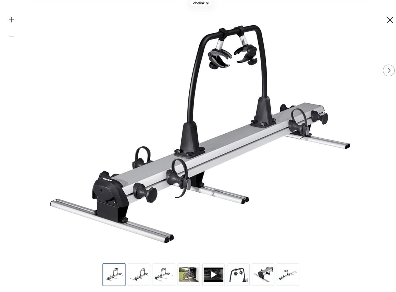 Thule VeloSlide - fietsendrager voor camper