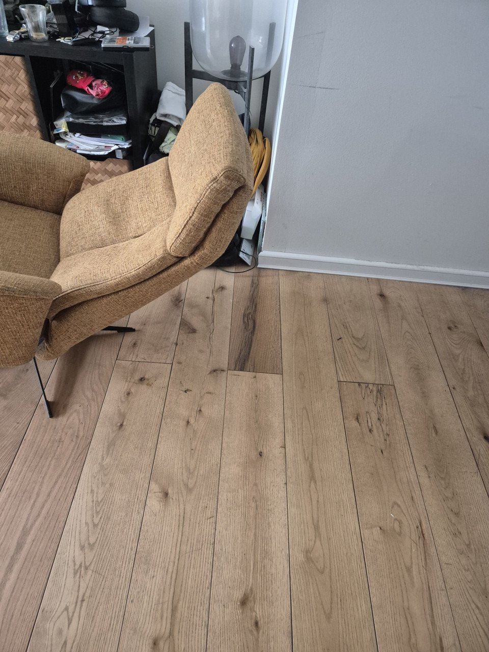 Hoekbank en relax stoel