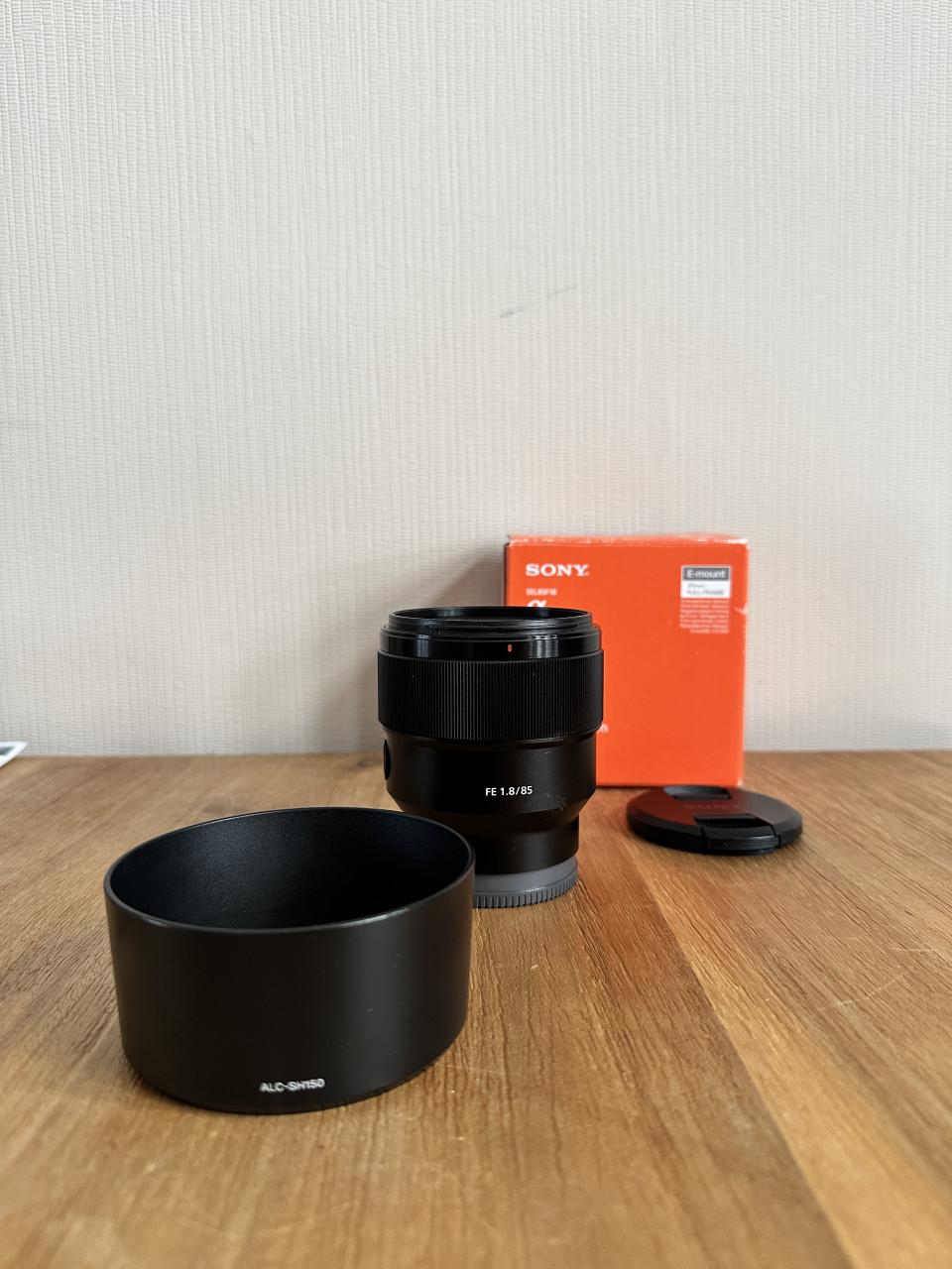 Sony 85 mm FE f1.8