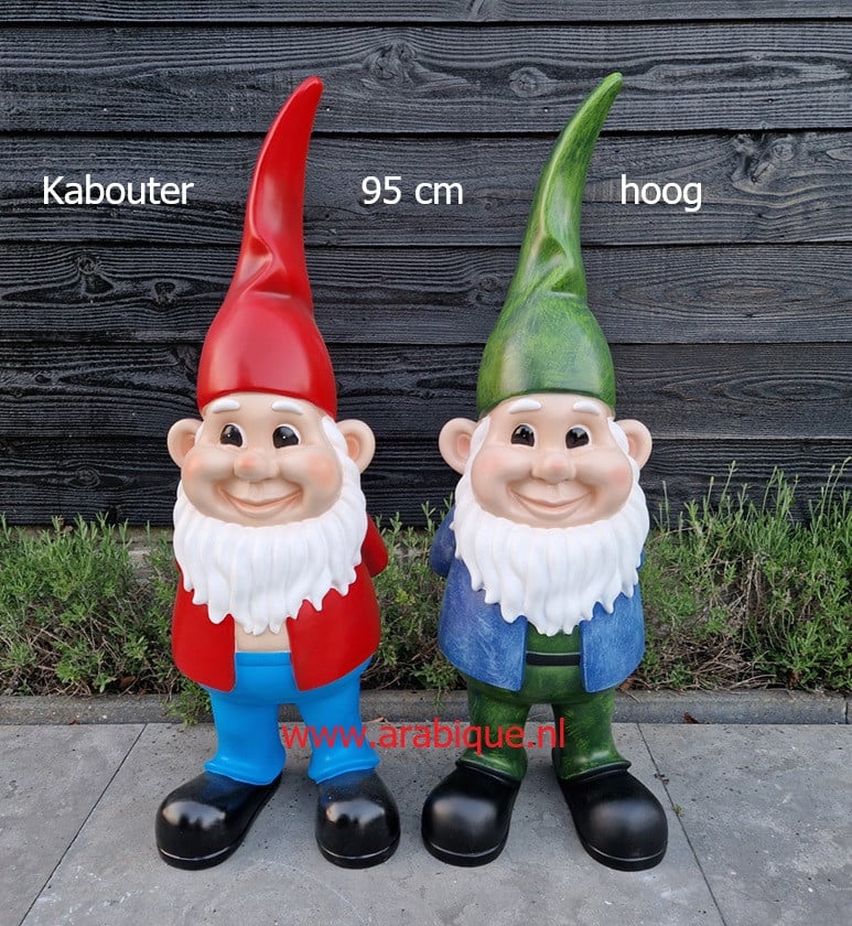 Kleur kabouter  95 cm hoog