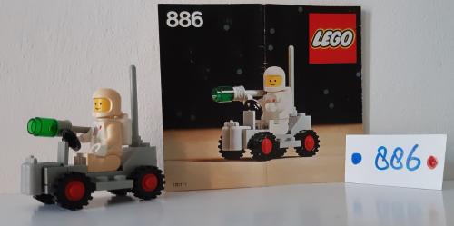 Lego Classic Space 886: space buggy, ruimtebuggy