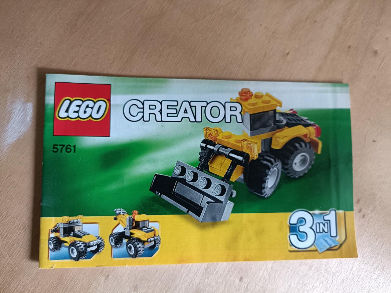 Lego 5761 Creator mini Digger