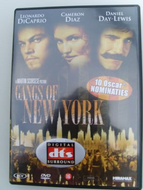 DVD Gangs of New York ( 1 keer bekeken)