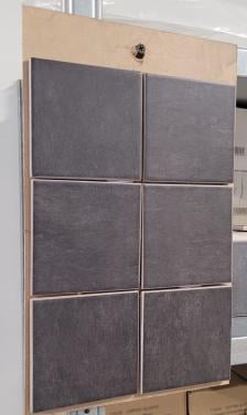 3035-389 Mat zwarte wandtegels, 10x10 cm, 34,95 per m²