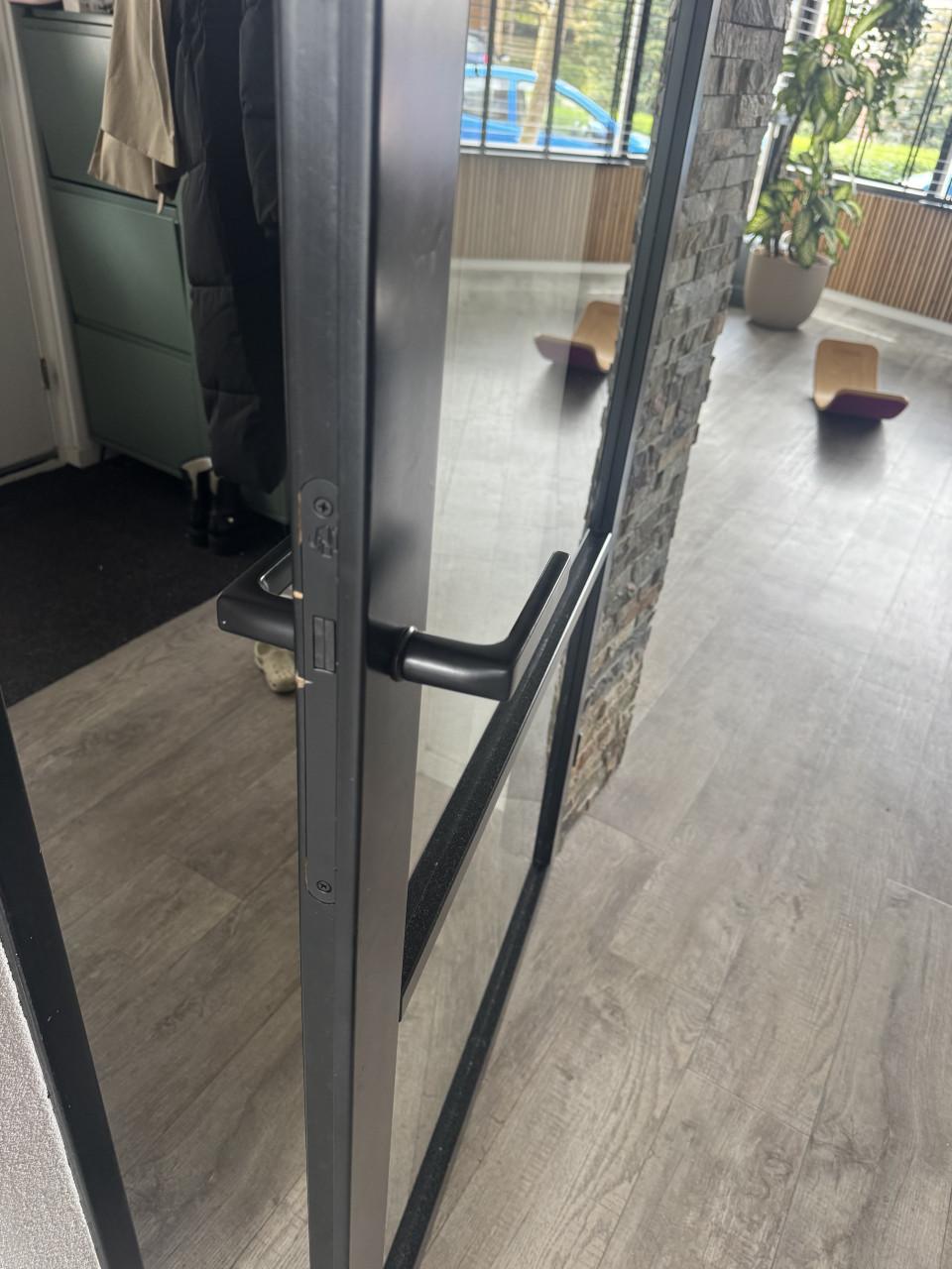 Opdek binnendeuren glas – zo goed als nieuw (2 stuks)