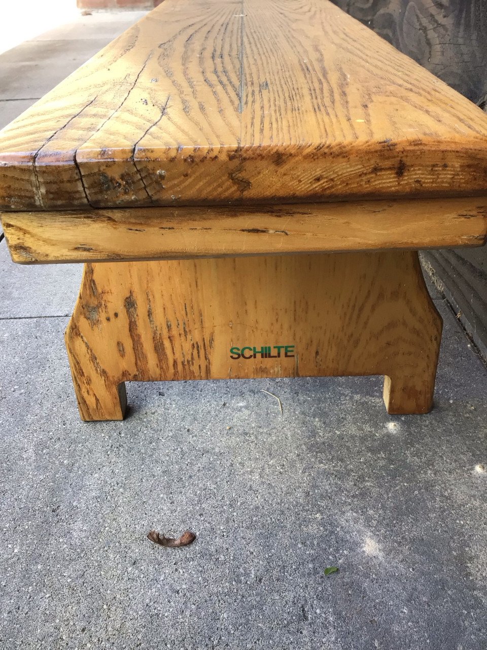 Gymbankje Schilte hout
