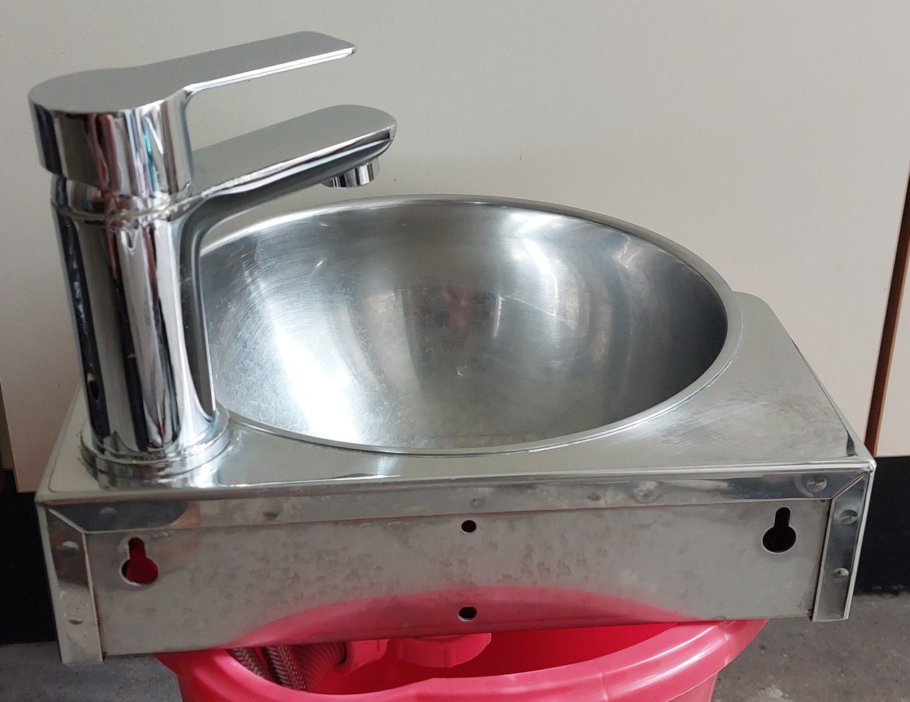 RVS fonteinset wasbakje wasbak spoelbak