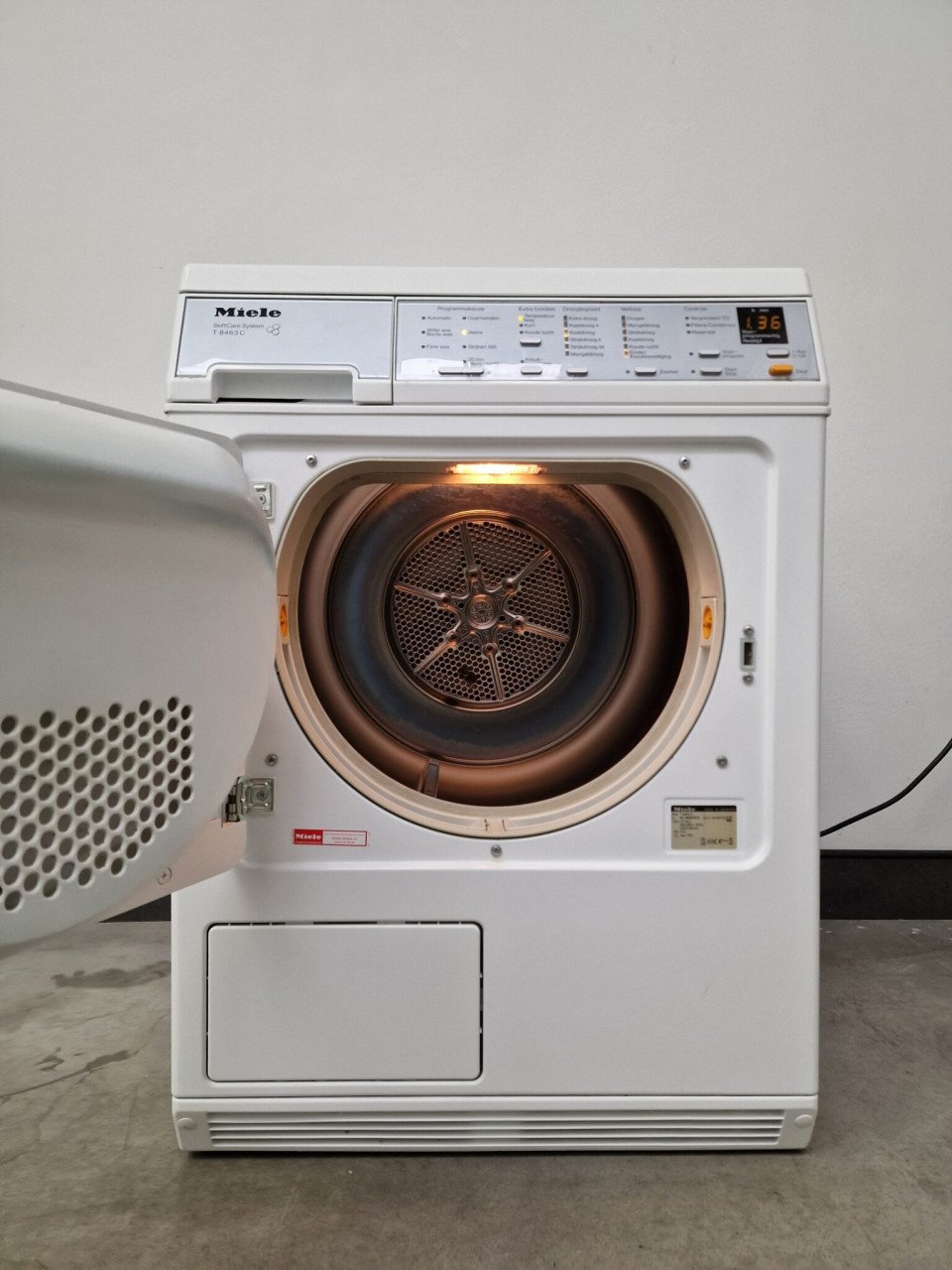 Miele SoftCare Condensdroger  6 kg capaciteit als nieuw