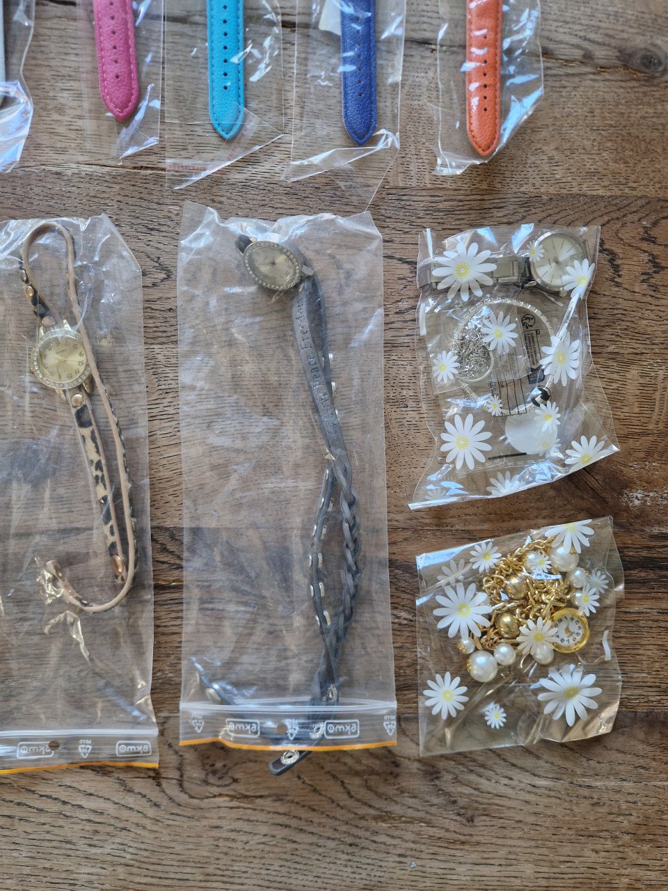 Horloges dames/heren/kinderen 15 stuks NIEUW