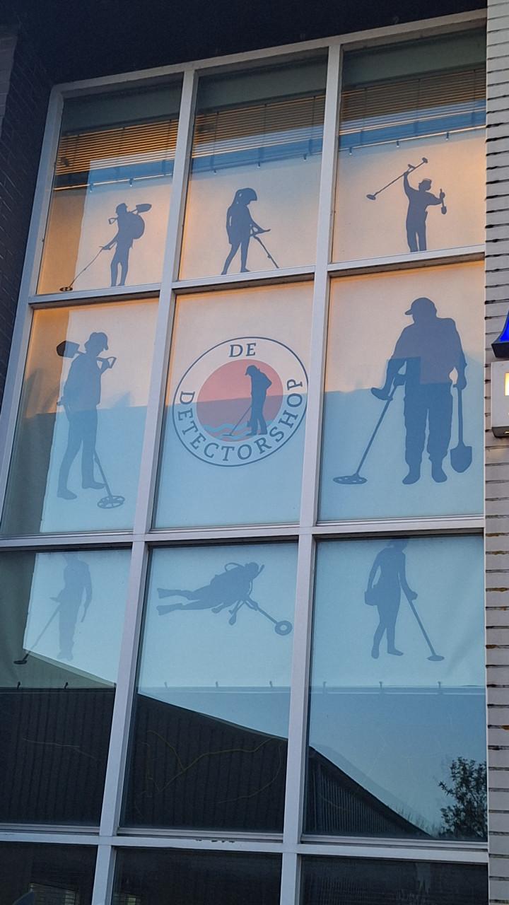 Metaaldetectie showroom De Detectorshop