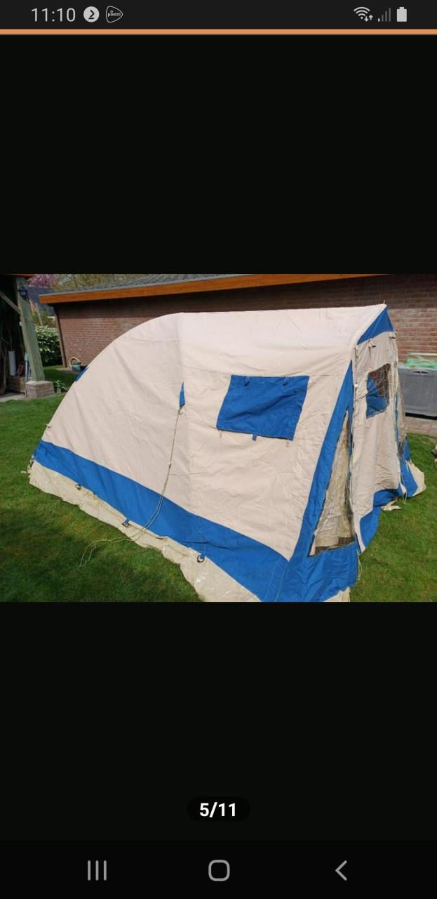Vrijbuiter arkansas 3 tent. Katoen