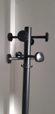 Mooie stevige zwarte kapstok