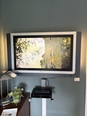 Philips ambilight flatscreen tv met Humax decoder