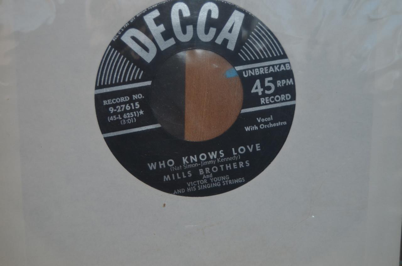 Diverse singles 'The Mills Brothers'