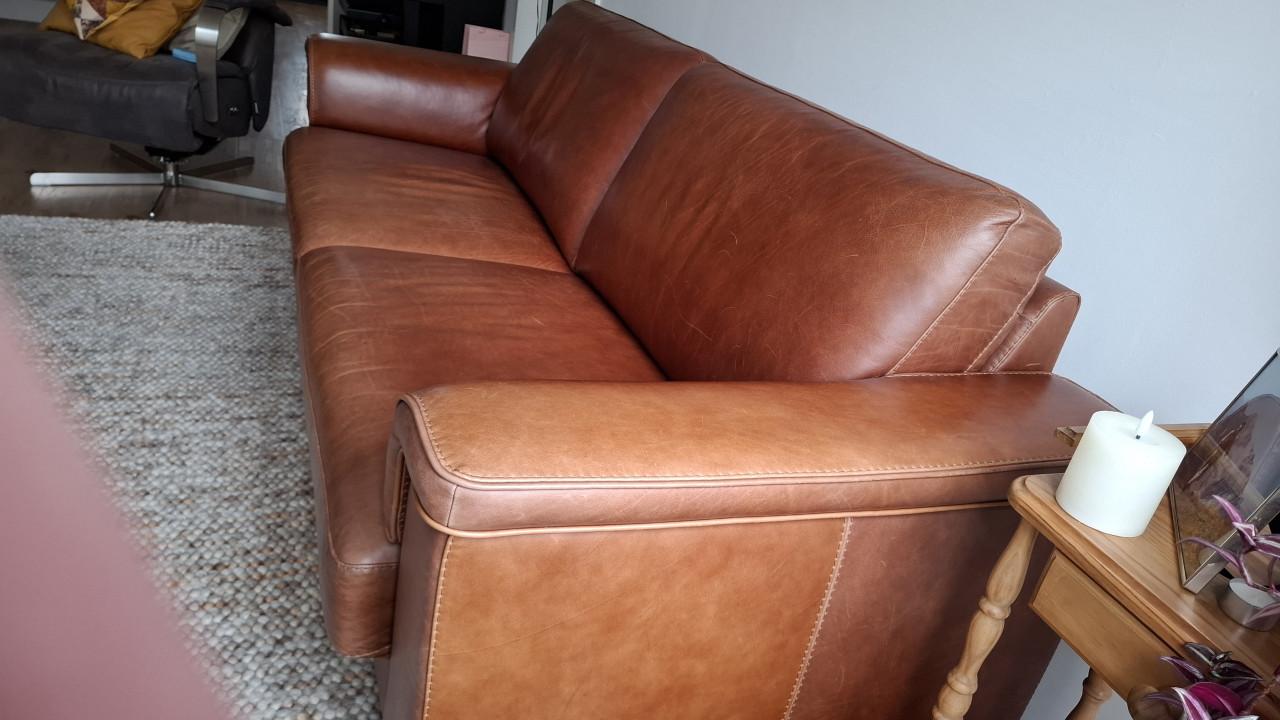 Leren 2,5 a 3 zits bank