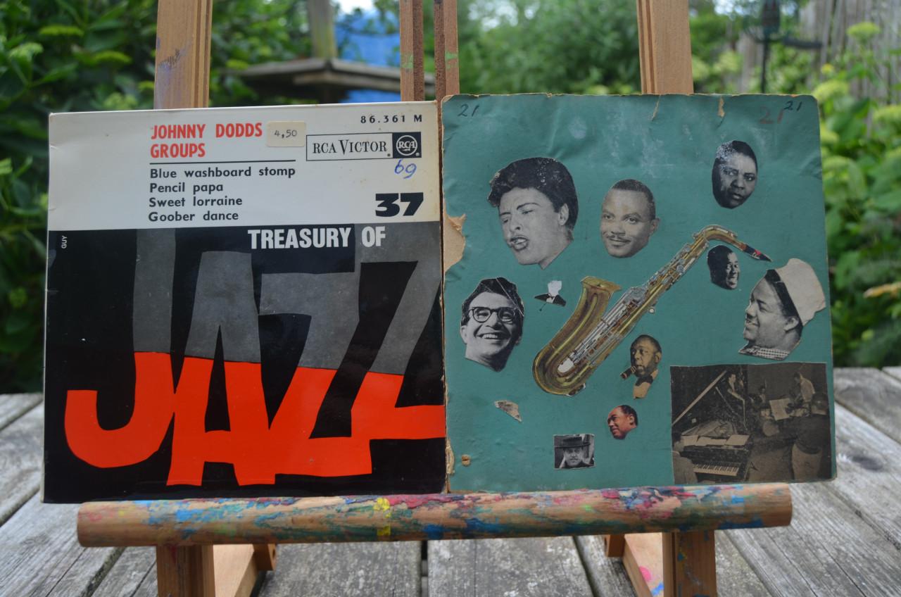 Ca. 80 Jazz singles jaren '50, '60, '70