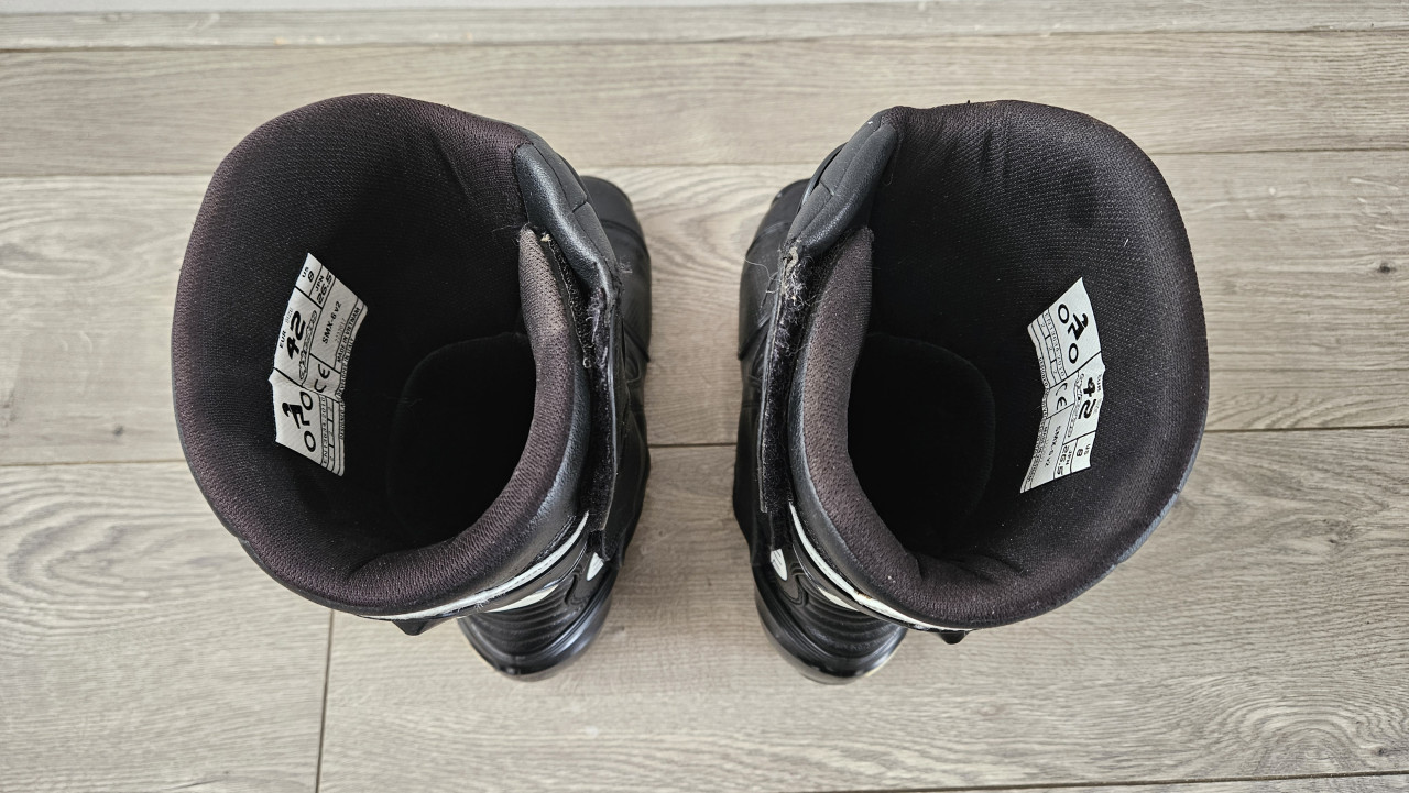Alpinestars SMX-6 V2 motorlaarzen maat 42 – Zwart/Wit