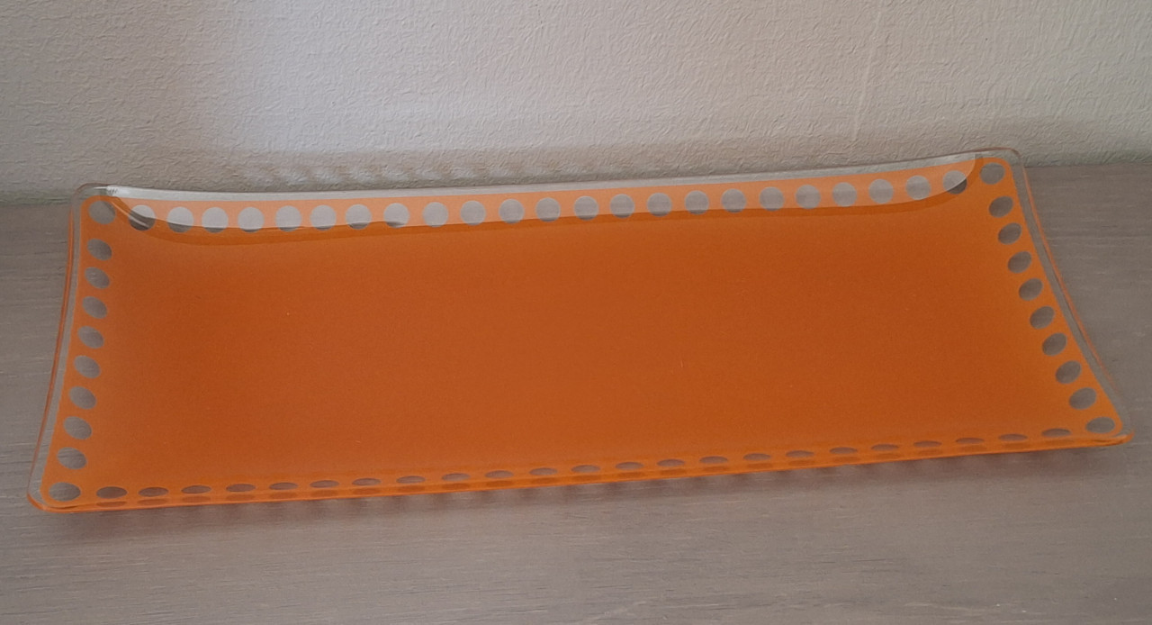 Cakeschaal, oranje