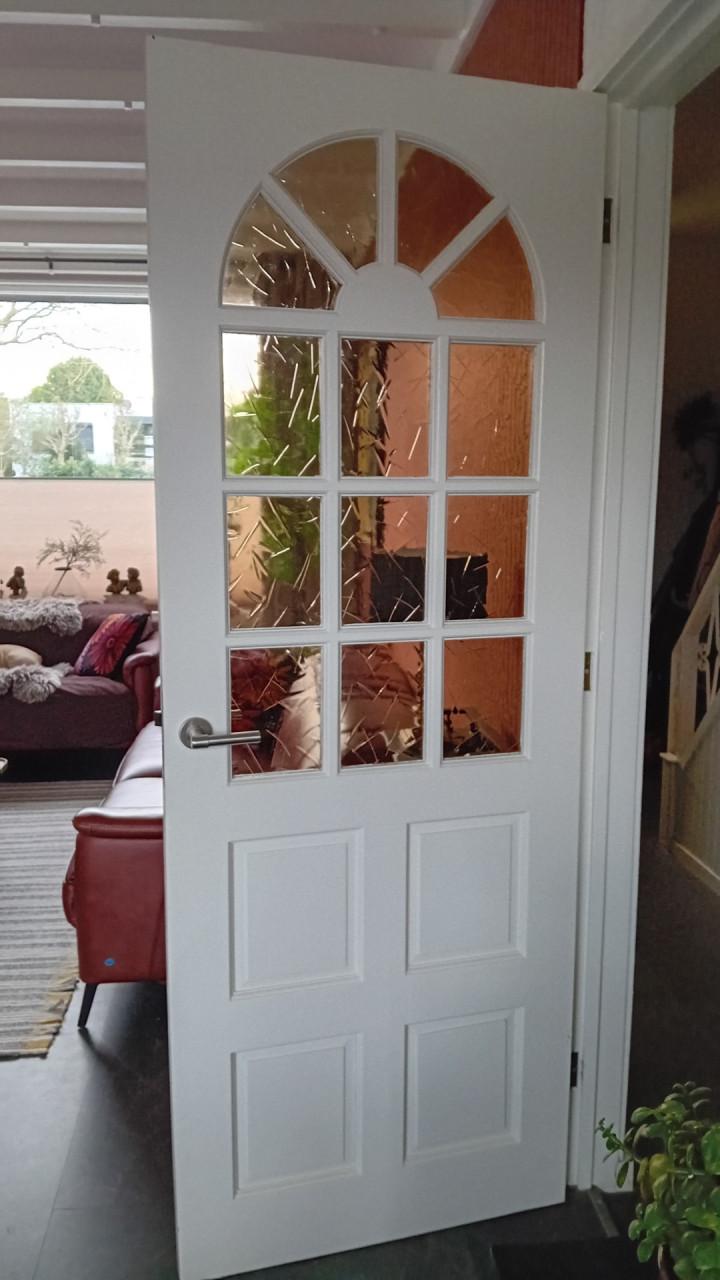 Stompe binnendeur (zonder deurklink en scharnieren)