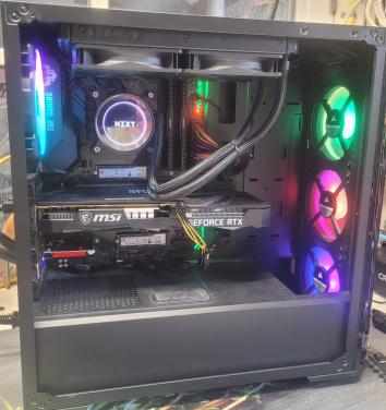 Refurbished custom Game PC/RTX 3060 Ti/intel i5/16GB RAM