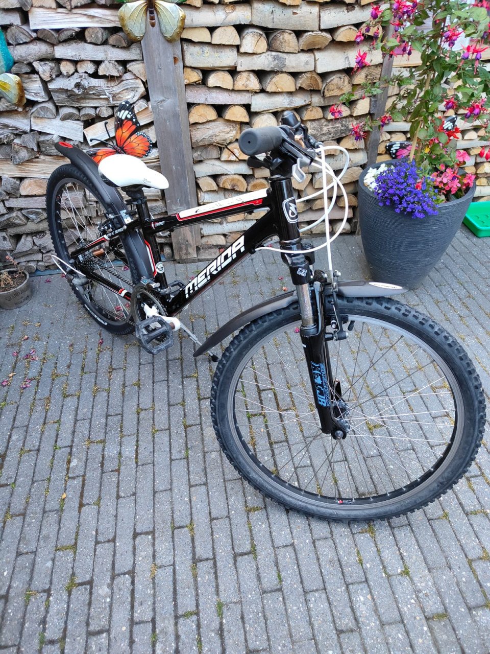 Merida Dakar 24 inch mountainbike 24 versnellingen verende voorvork
