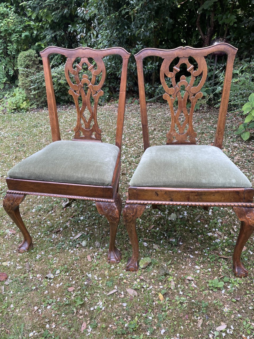 Antieke stoelen 4 stuks
