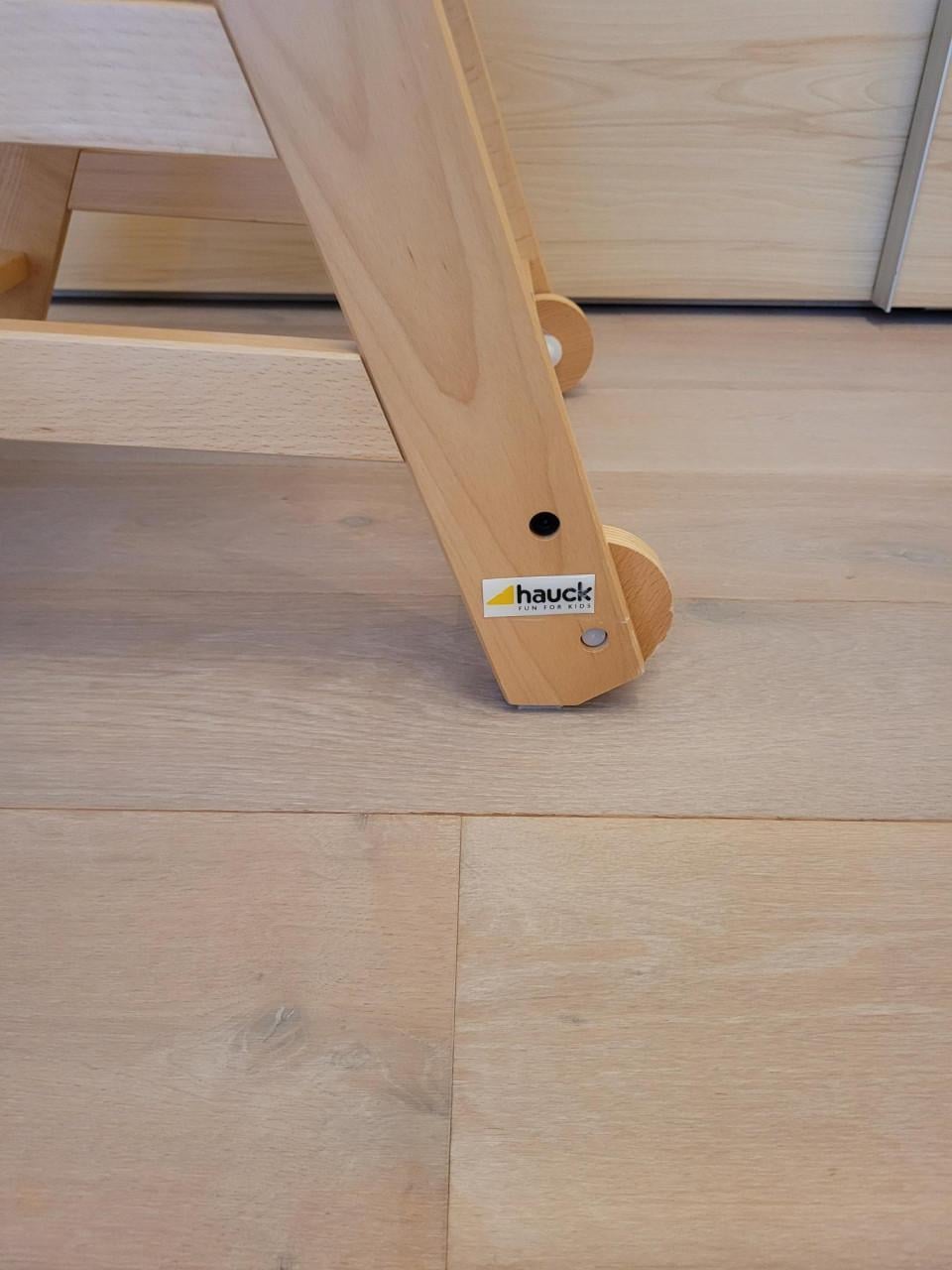 Hauck Beta+ meegroei kinderstoelset - naturel hout