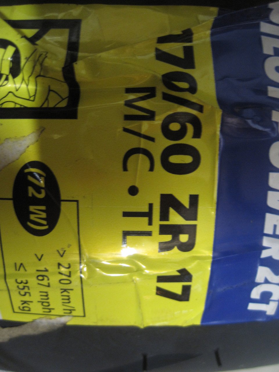 Motorband 170-60  ZR 17 Michelin