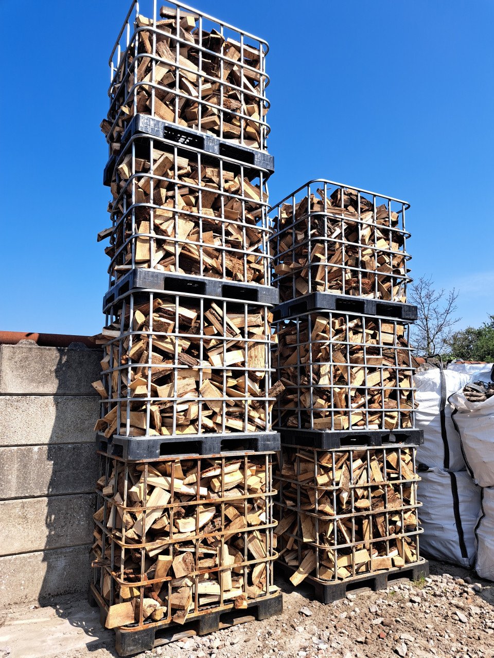 Eiken haardhout 1,2 m³